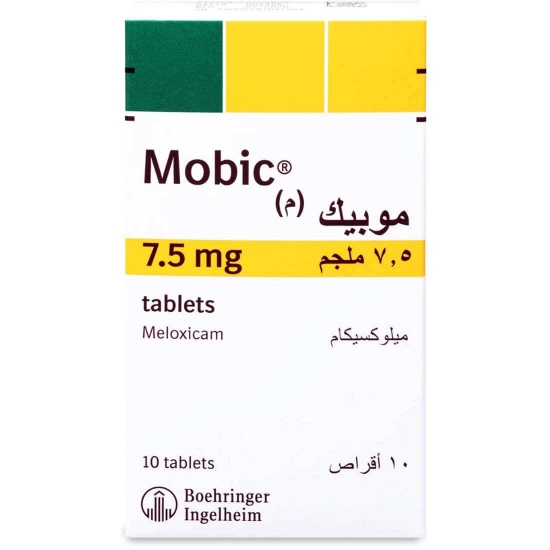 Picture of MOBIC 7.5 Mg Tab. 10S (10.85 SR)